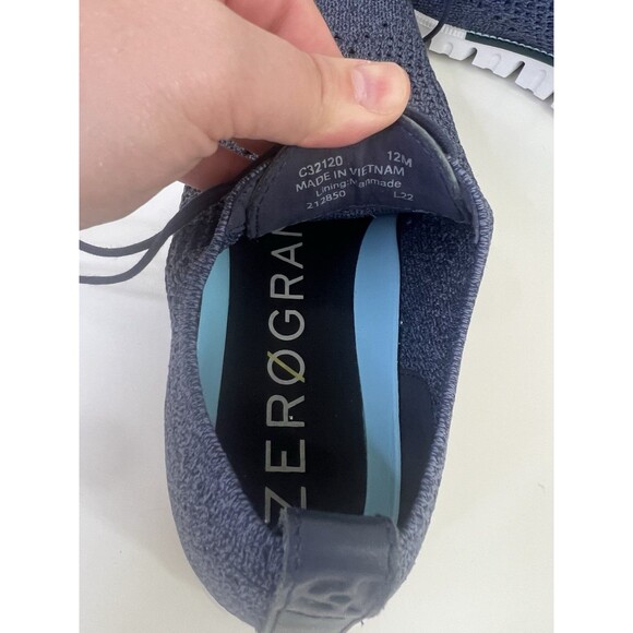 Cole Haan Zerogrand Stitchlite Wingtip Oxford Shoes Mens 12 M Blue White Lace Up main image 4